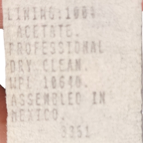 Vintage Wool Blend Women's Russell Scott Black & Red Floral zip up Jacket - Picture 12 of 13